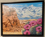 Photo of Painting of Mountains and cactus by Bert Mayse