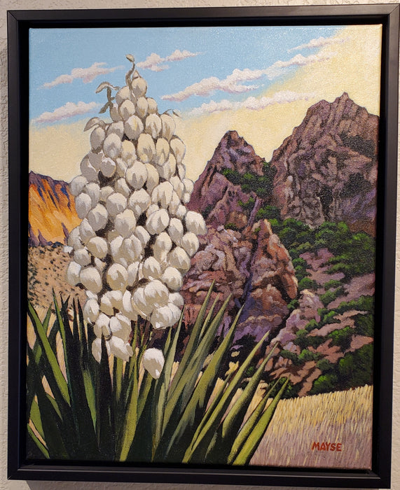 Photo of Painting of Yucca Plant by Bert Mayse