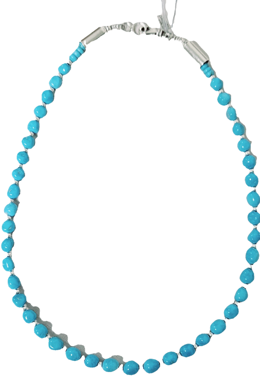 Photo of silver and Turquoise Necklace by Artie Yellowhorse