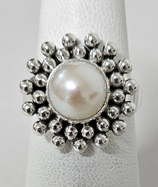 Photo of Freshwater Pearl ring by Artie Yellowhorse