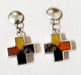 Photo of Black Jade and agate Post Earring by Christin Wolf