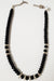 Photo of Sterling Silver and Black Jade Bead Necklace by Christin Wolf