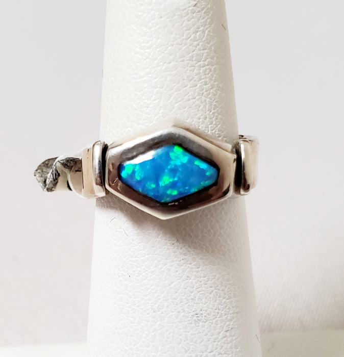 Photo of Turquoise or opal flip Ring by Christin Wolf