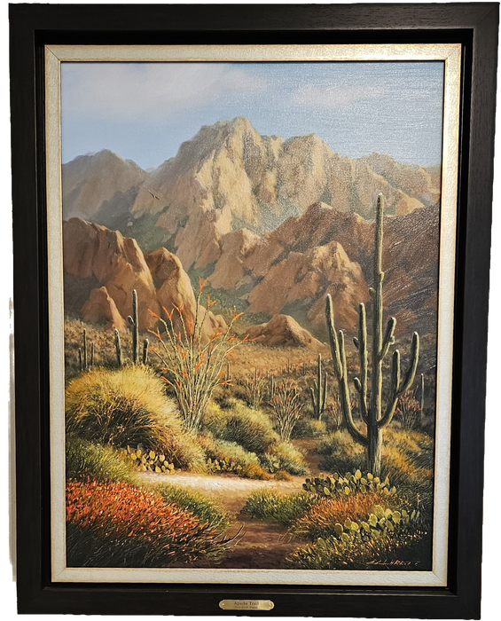 Photo of Giclee painting by Charles Pabst