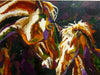 Photo of collage on canvas of Rooster by Michaelin Otis