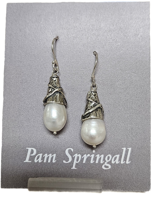 Photo of Pearl earring by Pam Springall