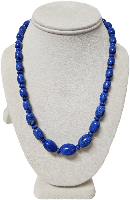 Photo of lapis necklace by Pam Springall
