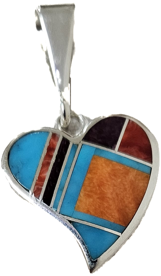 Photo of inlay pendant by Ray Tracy