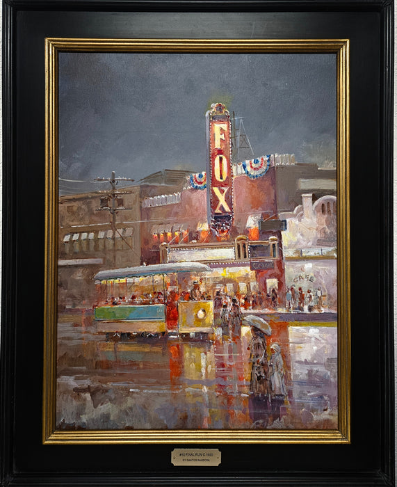 Photo of painting by Santos Barbosa