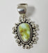 Photo of jewelry by Artie Yellowhorse