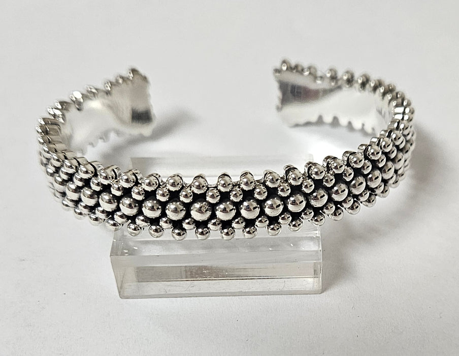 Photo of jewelry by Artie Yellowhorse