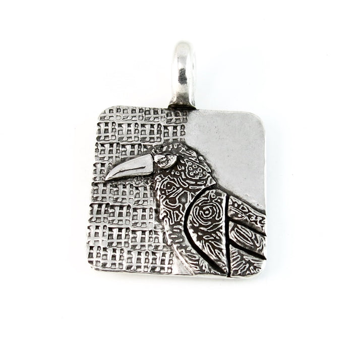 979bk Raven Pendant