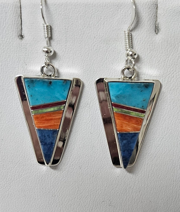 Photo of inlay jewelry by Wayne Muskett