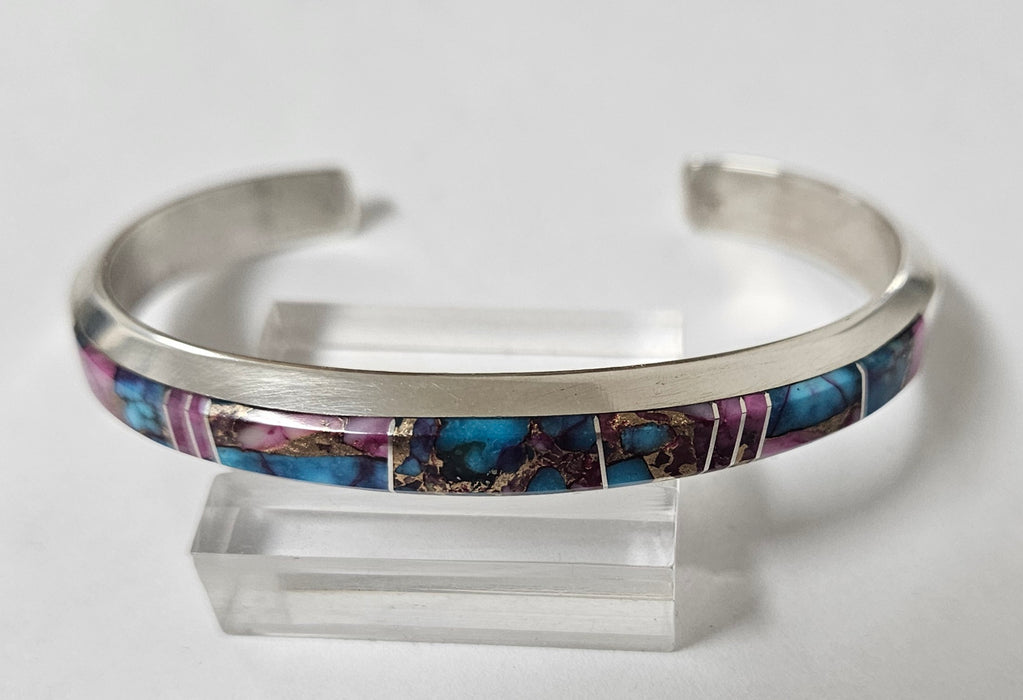 Photo of inlay jewelry by Wayne Muskett
