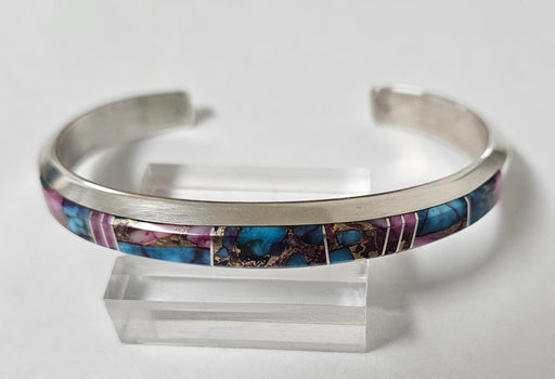 Photo of inlay jewelry by Wayne Muskett