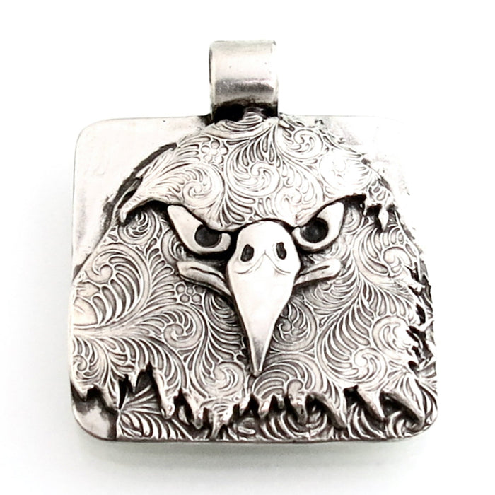 Photo of silver pendant by Kris Kramer