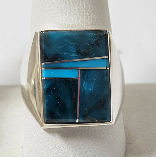 Photo of inlayed jewelry by Wayne Muskett