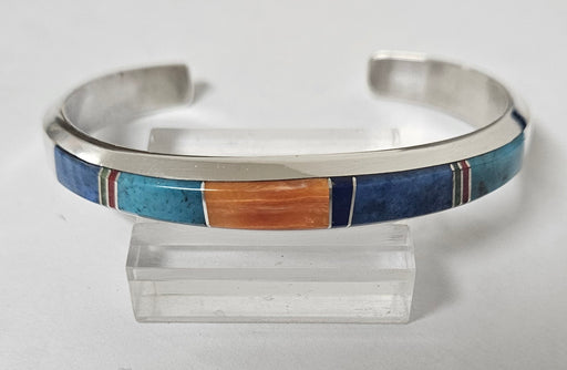 Photo of inlay jewelry by Wayne Muskett