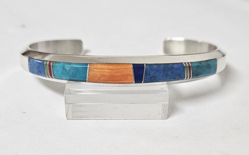 Photo of inlay jewelry by Wayne Muskett