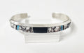 Photo of inlay bracelet by Wayne Muskett