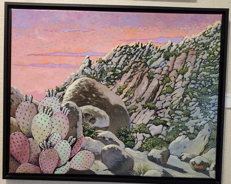 Photo of Painting of Mountains by Bert Mayse