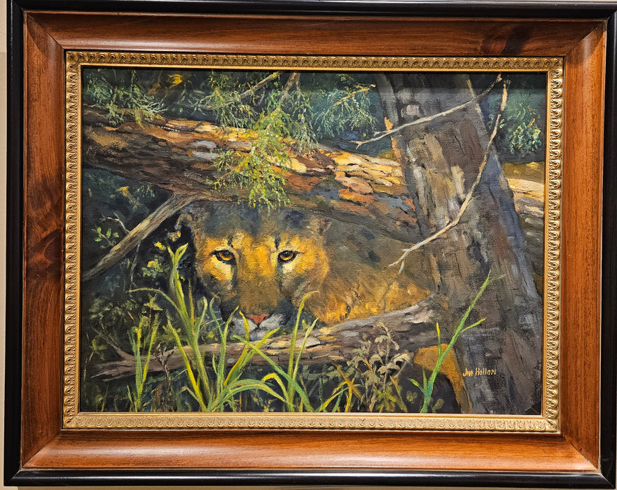 Photo of Oil painting by Jim Hollon