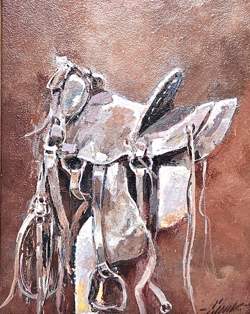 Photo of painting by Santos Barbosa