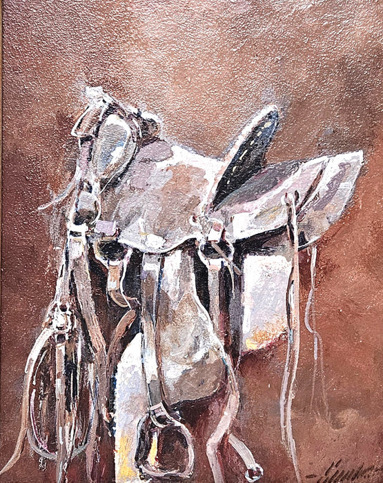 Photo of painting by Santos Barbosa