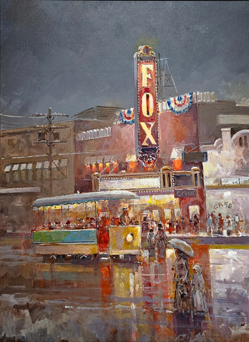 Photo of painting by Santos Barbosa