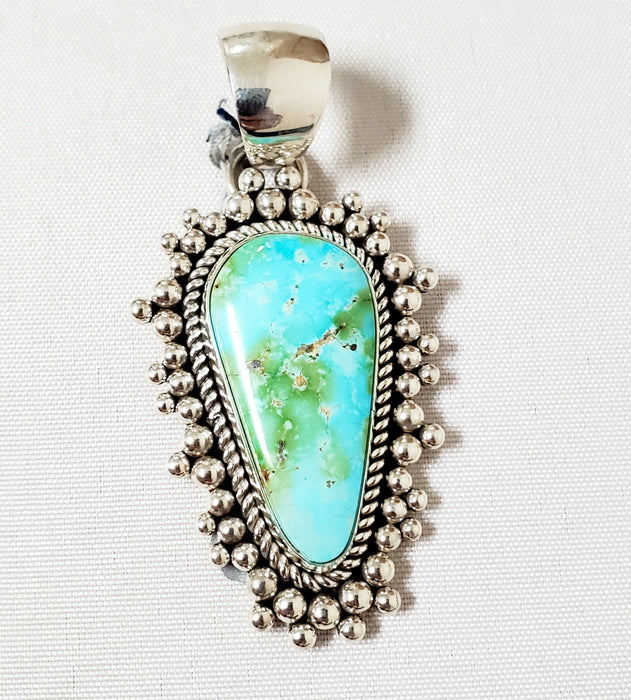 Photo of Sonoran Gold Turquoise Pendant  by Artie Yellowhorse