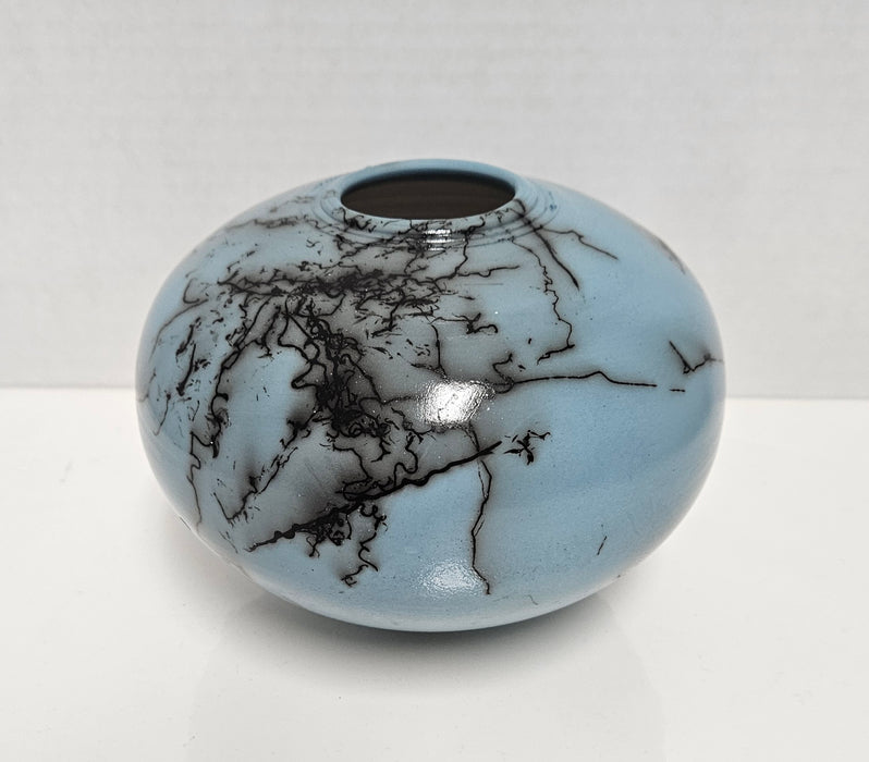 Photo of Raku Pot by Bob Smith
