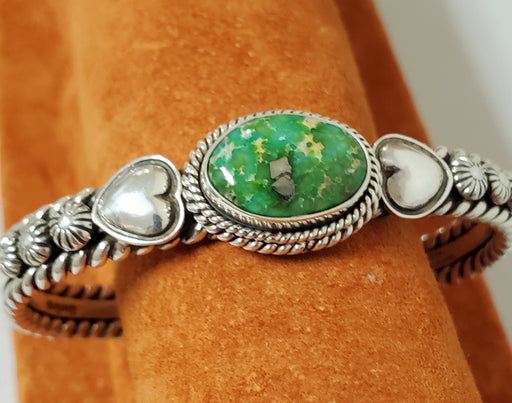 630 Sonoran Gold Turquoise cuff — Turquoise Tortoise Gallery