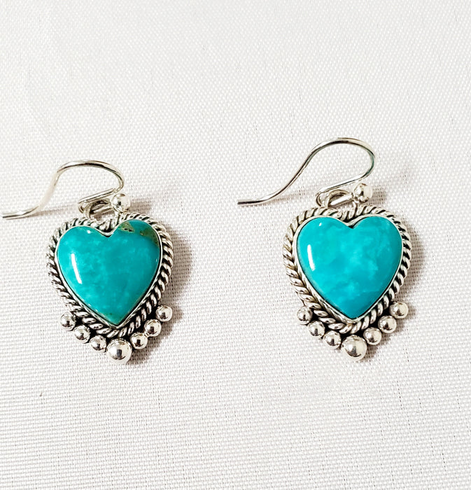 Photo of Turquoise Heart Post Earring  by Artie Yellowhorse
