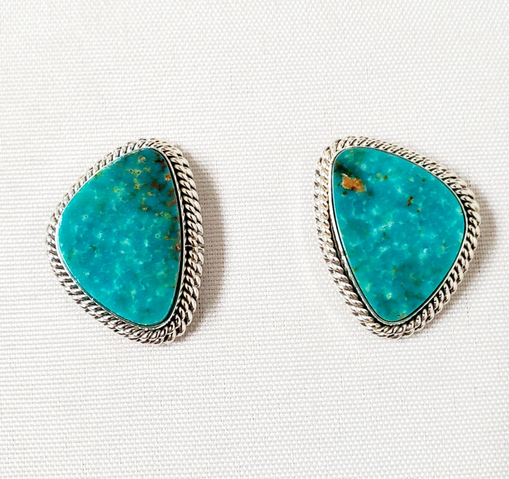 Photo of Mineral Park Turquoise Post Earring  by Artie Yellowhorse