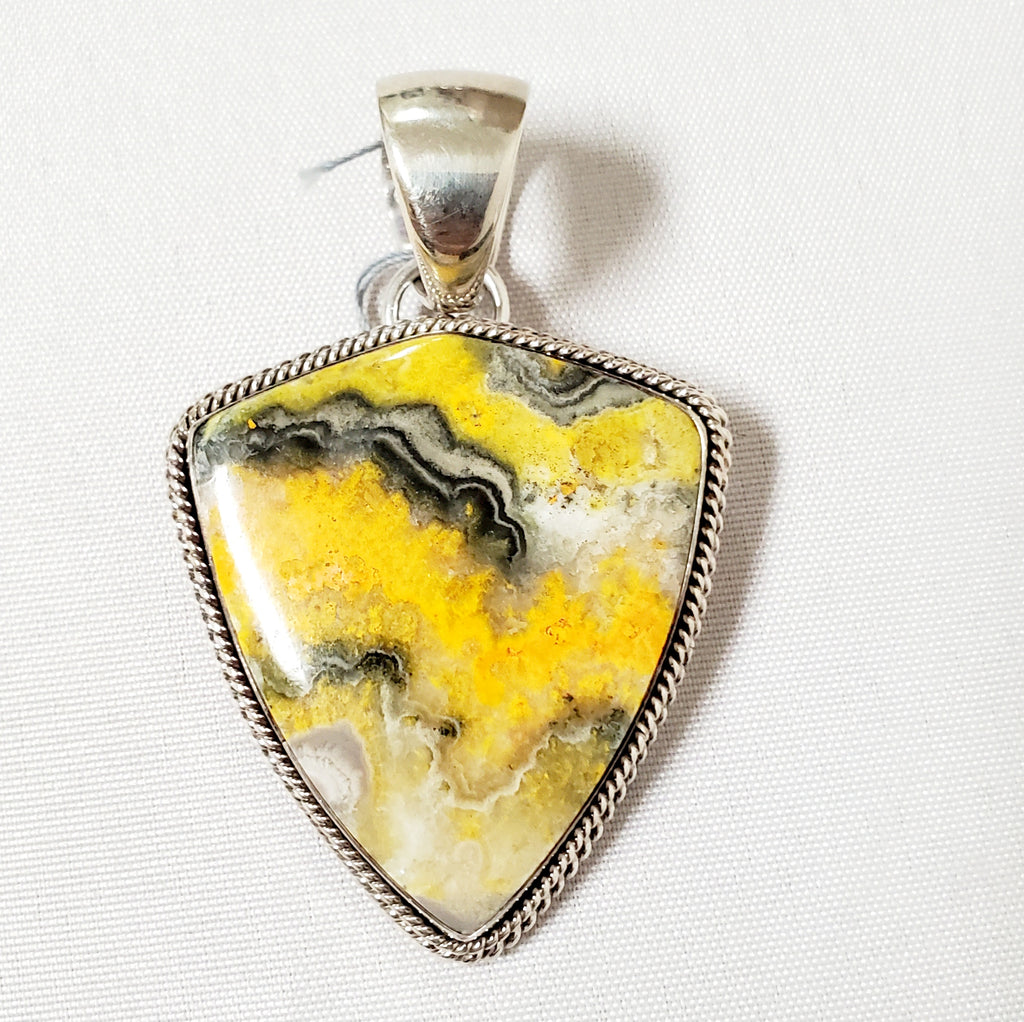 Bumblebee Jasper Pendant in 14k gold shops filled - P1092