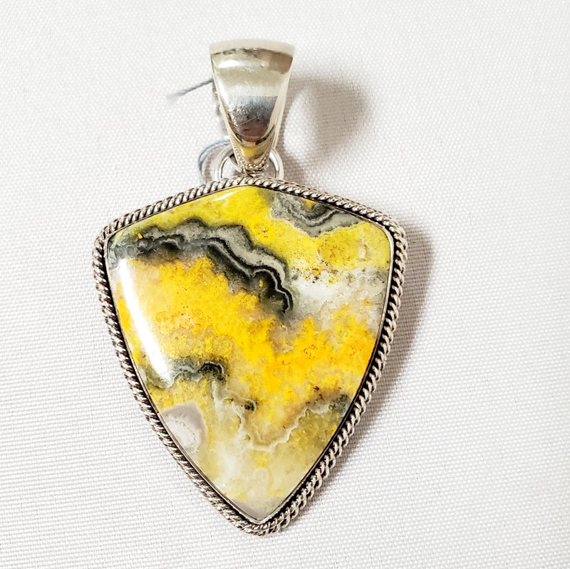 Photo of Bumble Bee Jasper Pendant  by Artie Yellowhorse