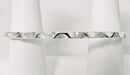 Photo of silver  cuff by Artie Yellowhorse