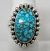 Photo of Silver and Kingman Turquoise Ring by Artie Yellowhorse