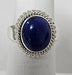 Photo of Silver and Denim Lapis Ring by Artie Yellowhorse