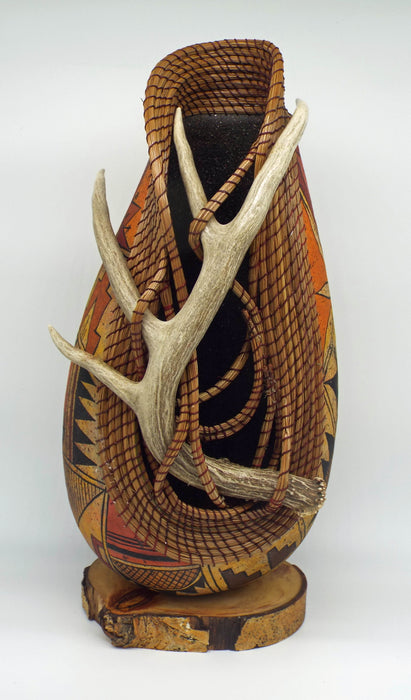 Photo of Gourd Art by Judy Richie