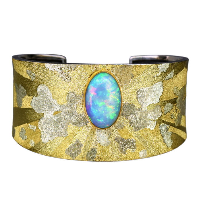 WVB267 Opal in the Sky Collection Cuff by Wolfgang Vaatz