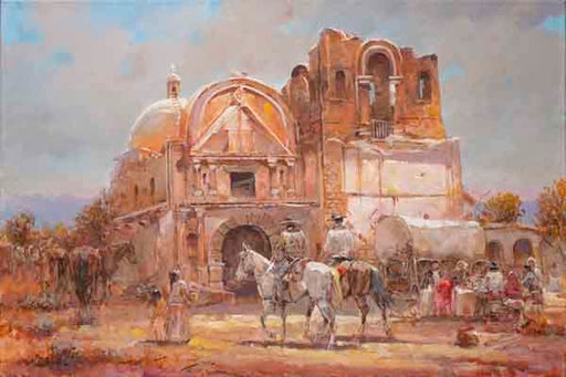 Photo of painting by Santos Barbosa