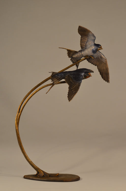 Photo of bronze sculpture by Jim Green