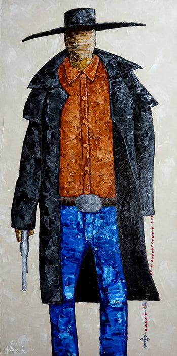 photo of acrylic painting by Manny Valenzuela