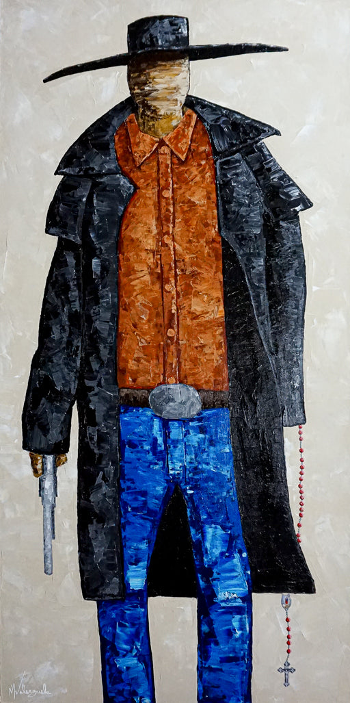 photo of acrylic painting by Manny Valenzuela