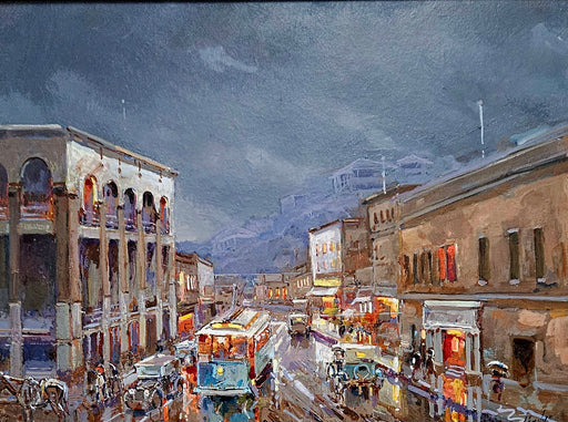 Photo of painting by Santos Barbosa