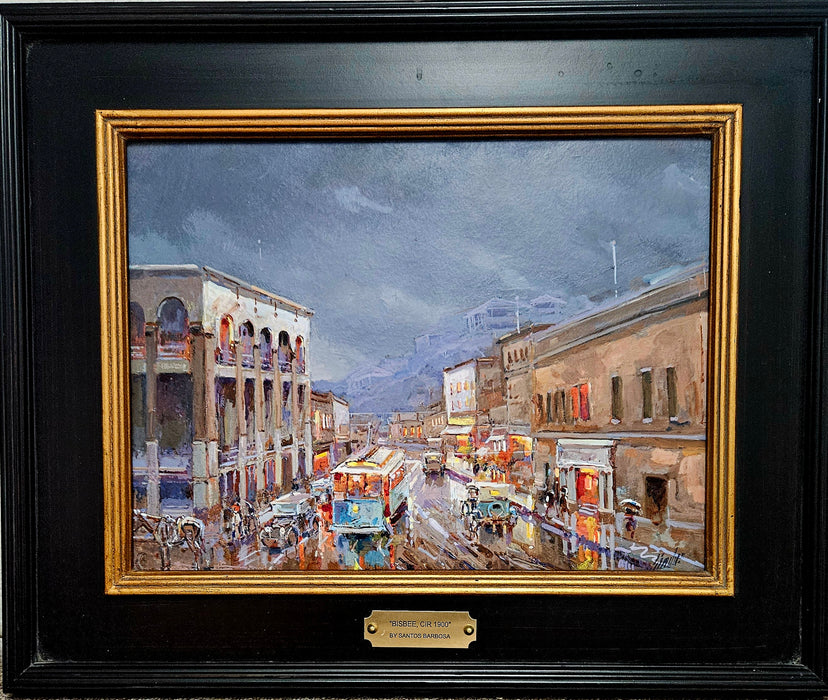 Photo of painting by Santos Barbosa