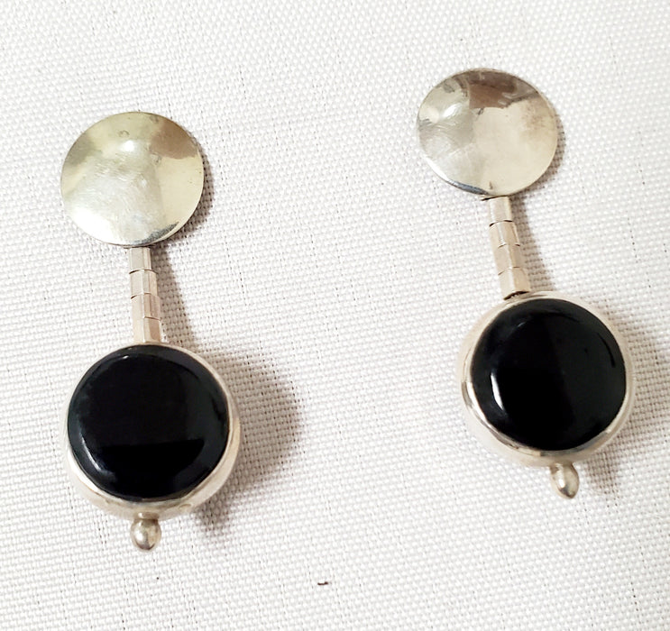 Photo of Black Jade Post Earring by Christin Wolf
