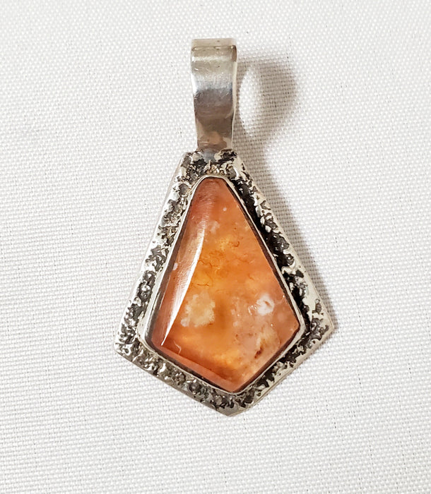 Photo of Mexican Agate/Opal and Silver Pendant  by Christin Wolf