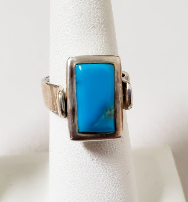 Photo of Turquoise or Black Jade flip Ring by Christin Wolf